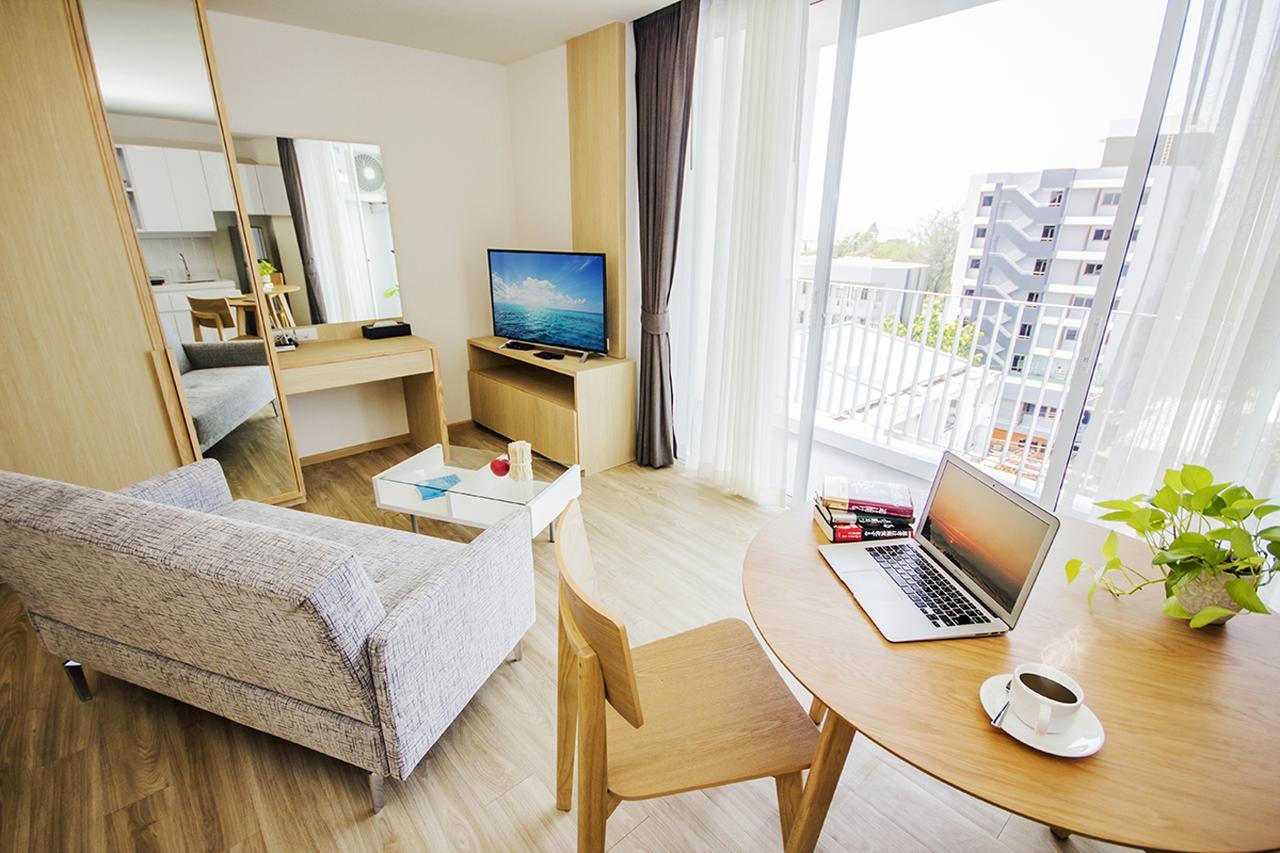 Karin Hotel & Service Apartment - Sha Extra Plus Si Racha Exterior foto